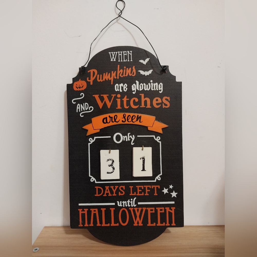 Halloween countdown